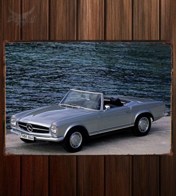 Металлическая табличка Mercedes-Benz 280SL (W113)